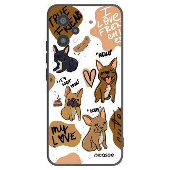 Picasee Realme 9 Pro 5G Hülle - Schwarzes Silikon - Frenchies