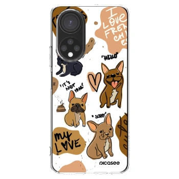 Picasee Honor X7 Hülle - Transparentes Silikon - Frenchies