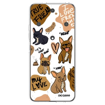 Picasee Honor Magic5 Lite 5G Hülle - Transparentes Silikon - Frenchies