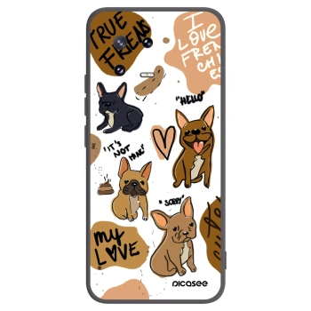 Picasee Xiaomi 13 Pro Hülle - Schwarzes Silikon - Frenchies