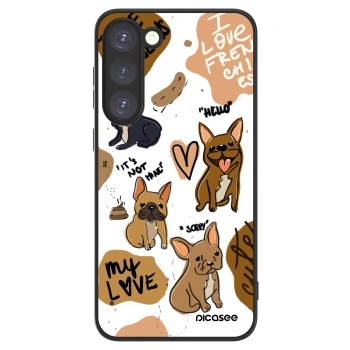 Picasee ULTIMATE CASE PowerShare für Samsung Galaxy S23+ 5G - Frenchies