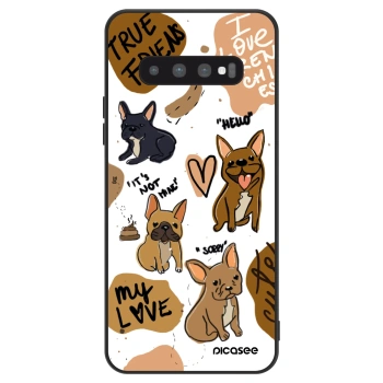 Hülle für Samsung Galaxy S10 Plus G975 - Frenchies