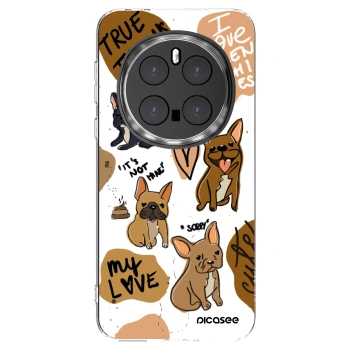 Picasee Honor Magic7 Pro 5G Hülle - Transparentes Silikon - Frenchies