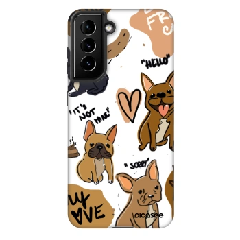 Hülle für Samsung Galaxy S21 5G G991B - Frenchies