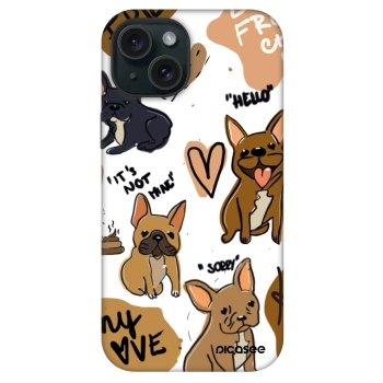 Hülle für Apple iPhone 15 - Frenchies