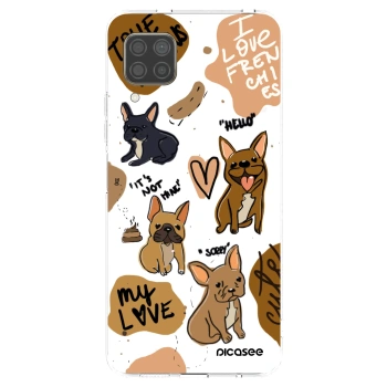 Picasee Huawei P40 Lite Hülle - Transparentes Silikon - Frenchies