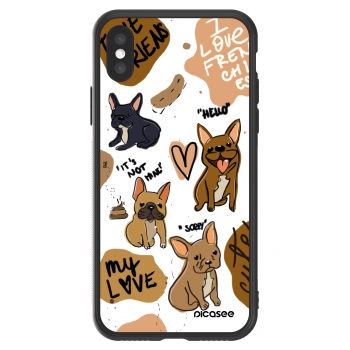 Picasee ULTIMATE CASE für Apple iPhone X/XS - Frenchies