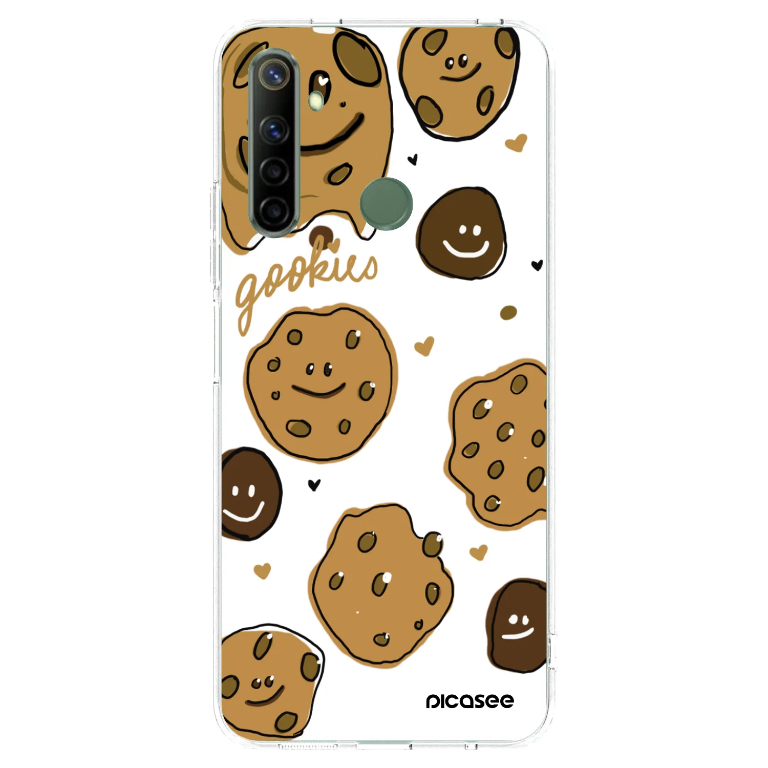 Picasee Realme 6i Hülle - Transparentes Silikon - Gookies