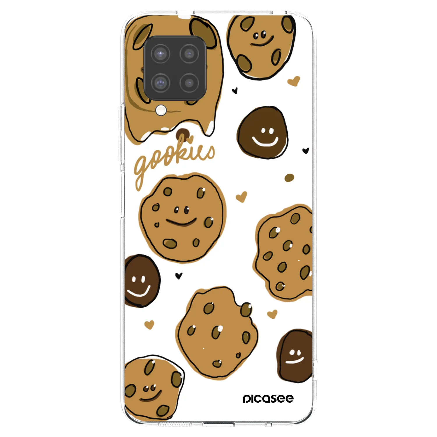 Picasee Samsung Galaxy A42 A426B Hülle - Transparentes Silikon - Gookies