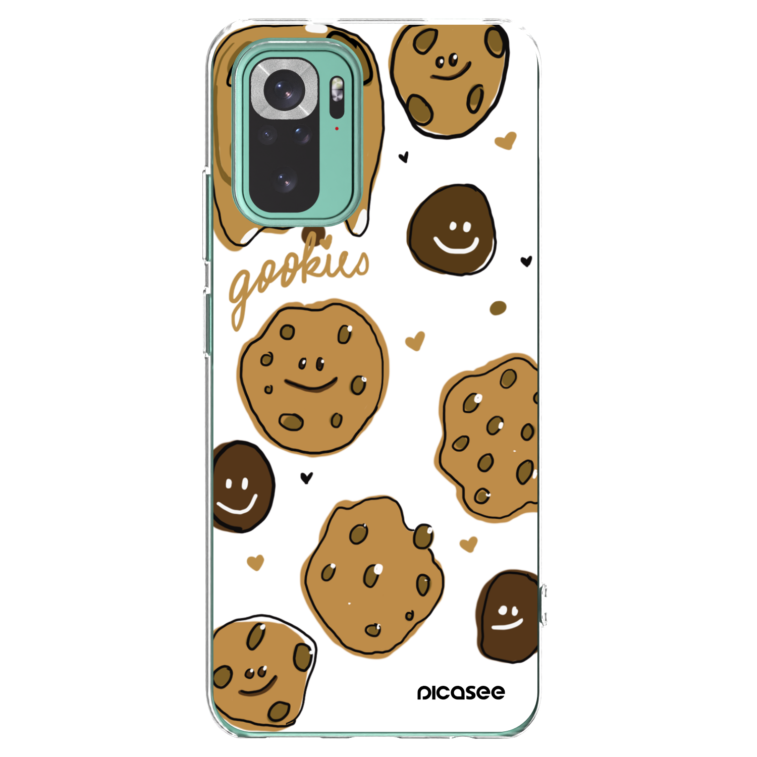 Picasee Xiaomi Redmi Note 10 Pro Hülle - Transparentes Silikon - Gookies