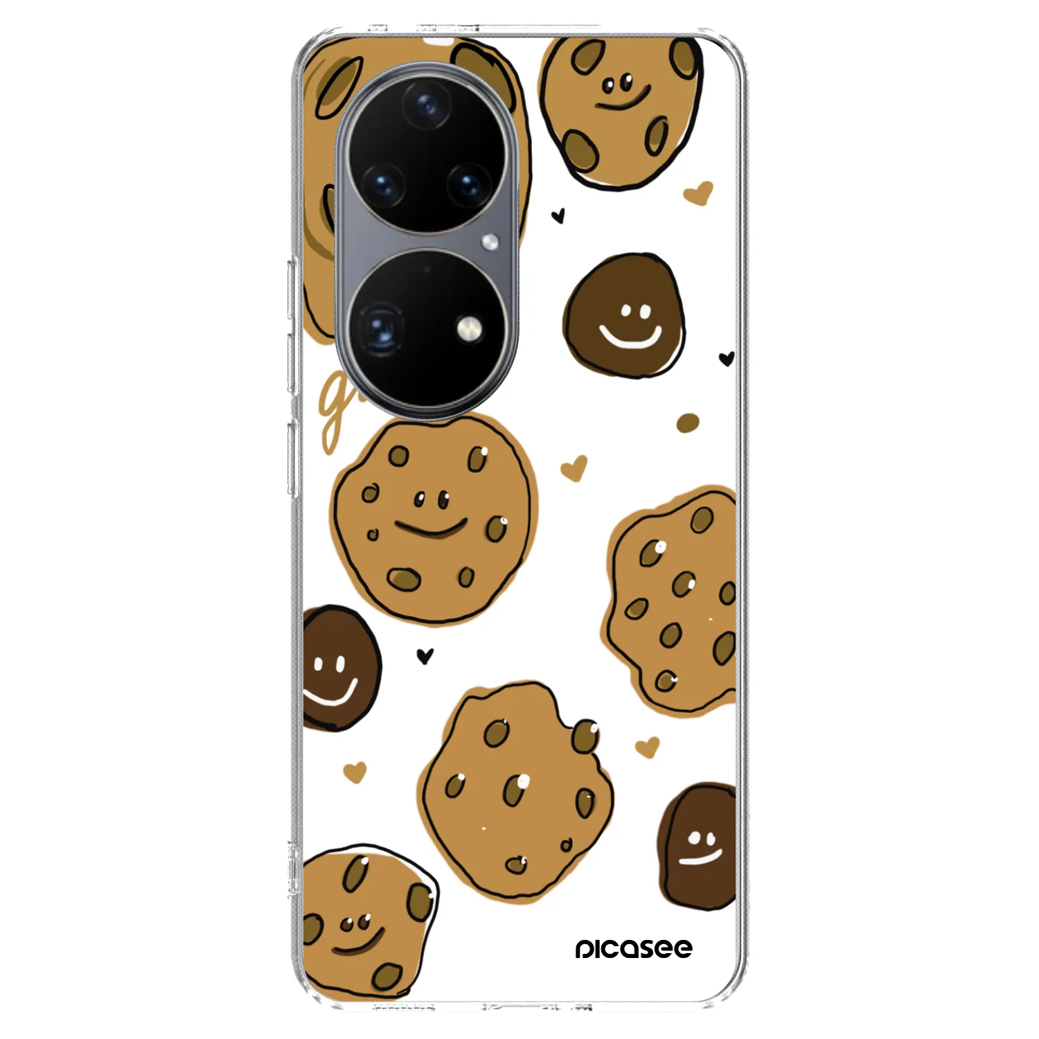 Picasee Huawei P50 Hülle - Transparentes Silikon - Gookies