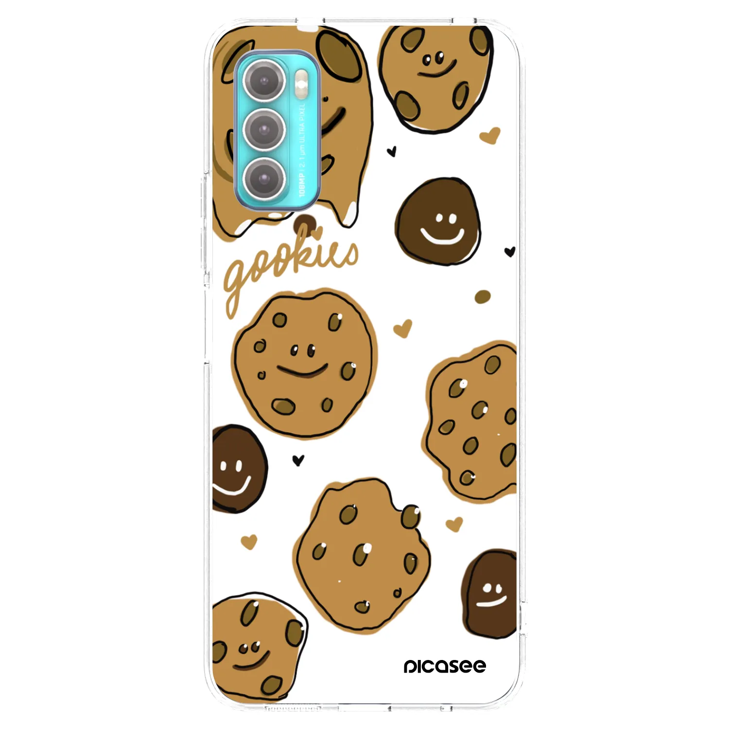 Picasee Motorola Moto G60 Hülle - Transparentes Silikon - Gookies