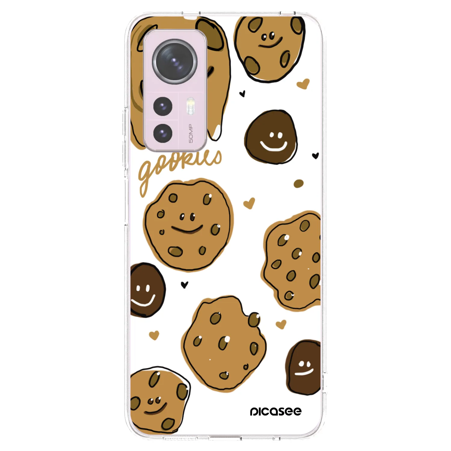 Picasee Xiaomi 12 Hülle - Transparentes Silikon - Gookies