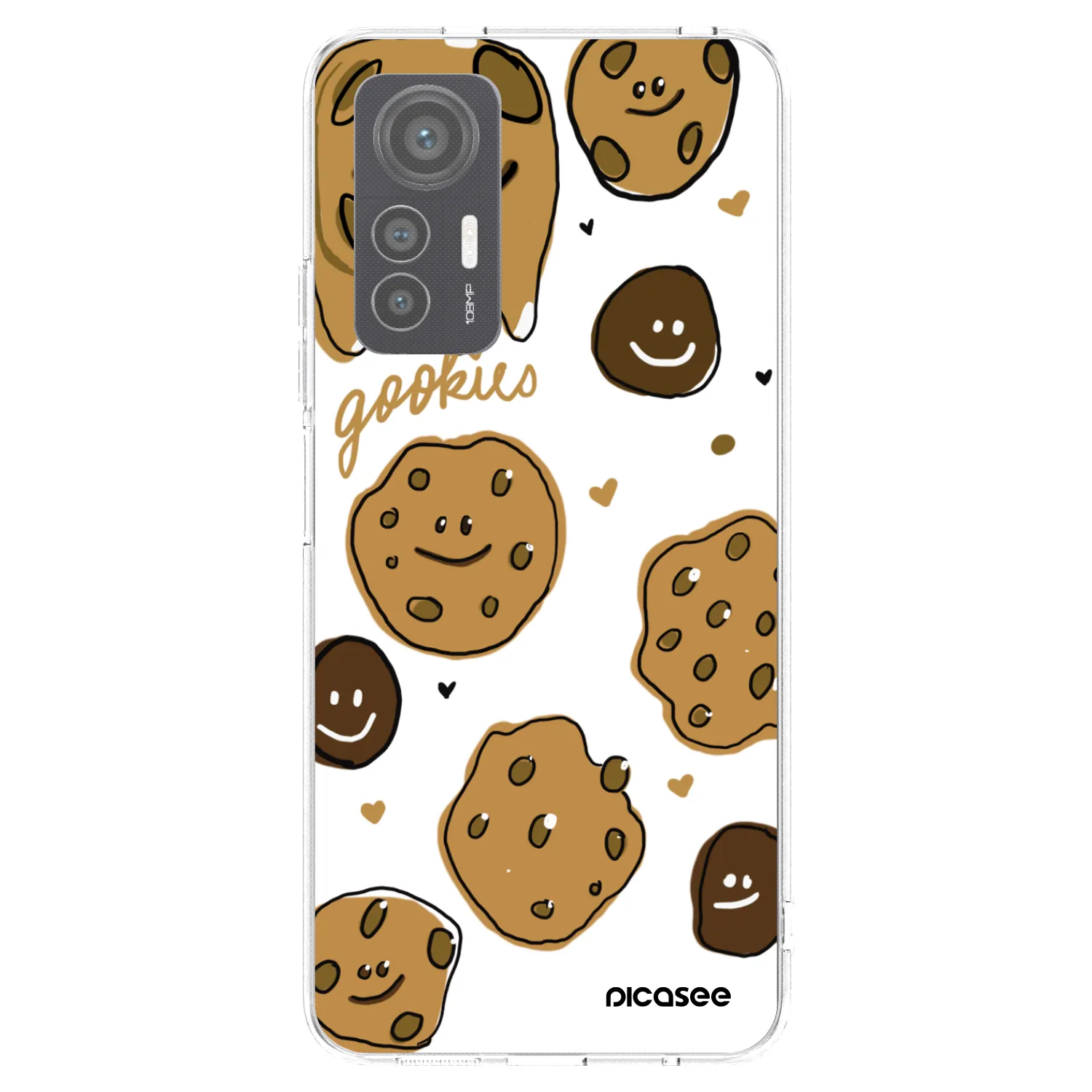 Picasee Xiaomi 12 Lite Hülle - Transparentes Silikon - Gookies