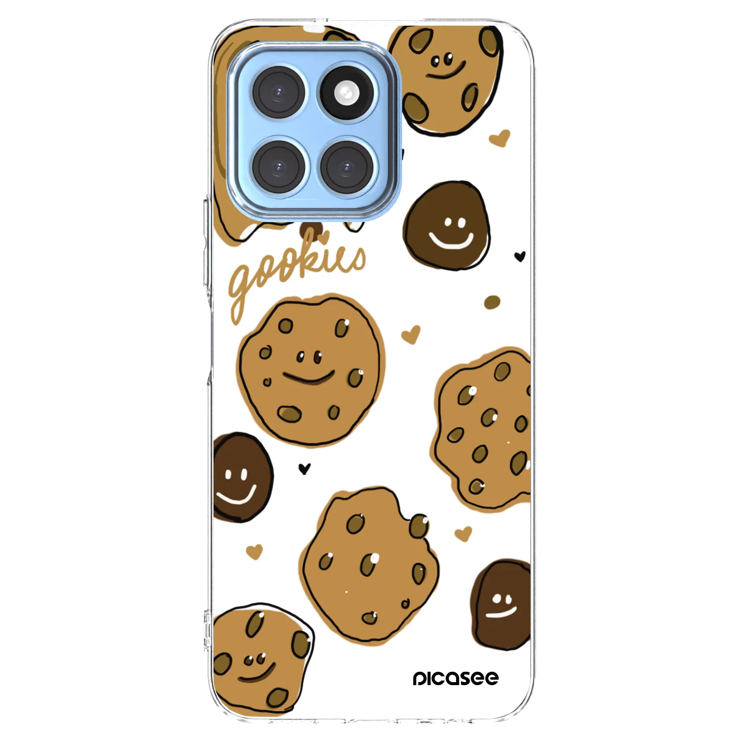 Picasee Honor X8 5G Hülle - Transparentes Silikon - Gookies