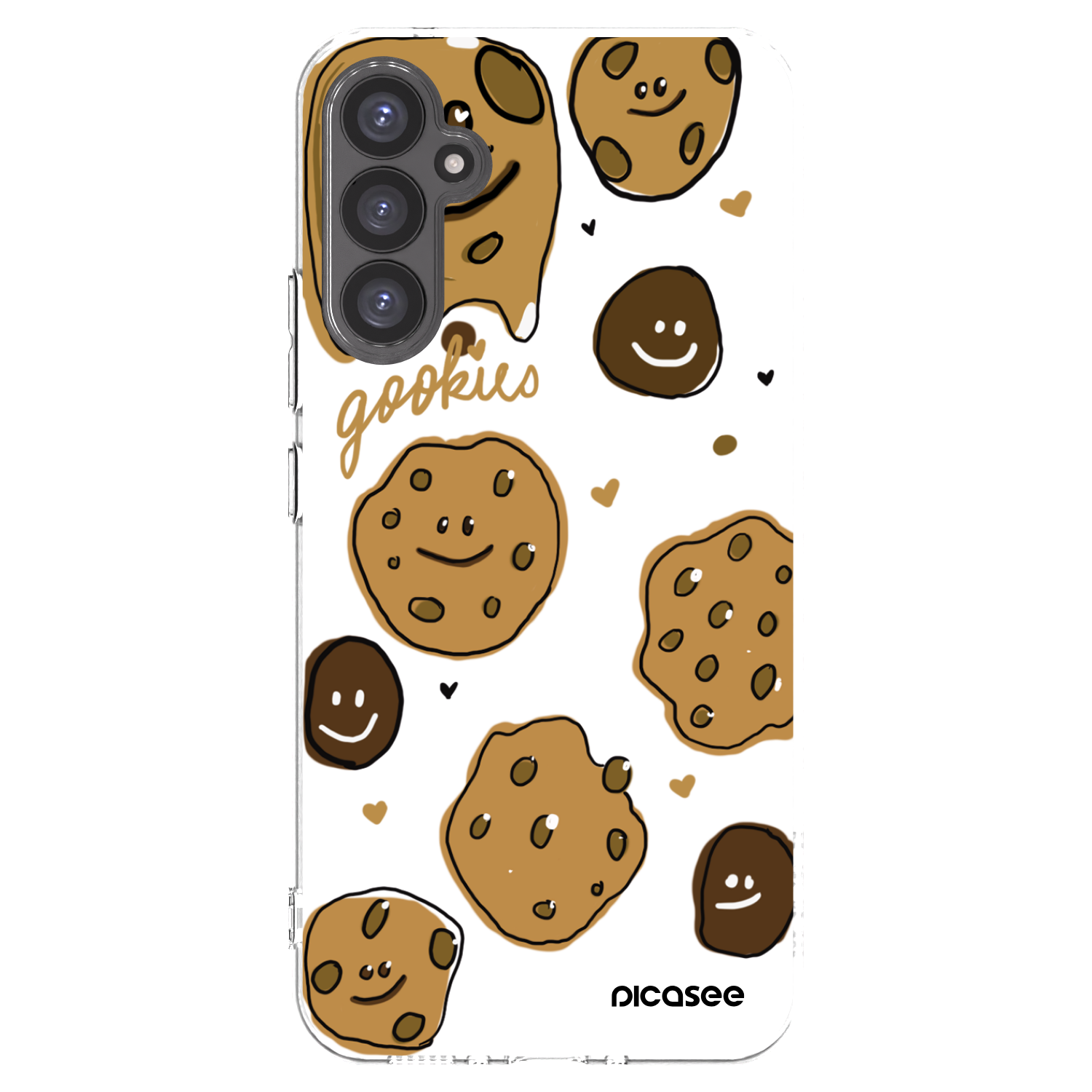 Picasee Samsung Galaxy A34 5G A346B Hülle - Transparentes Silikon - Gookies