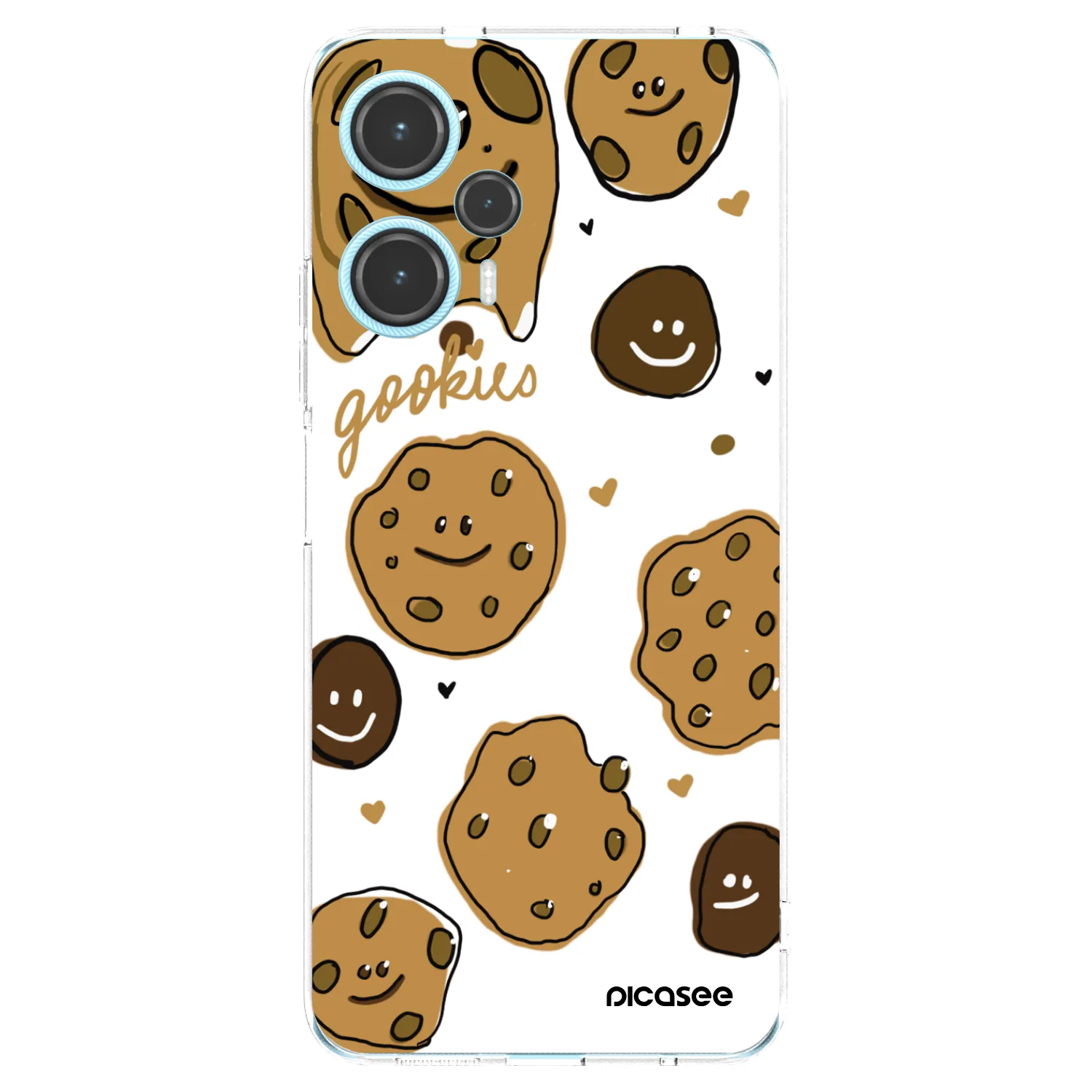 Picasee Xiaomi Poco F5 Hülle - Transparentes Silikon - Gookies