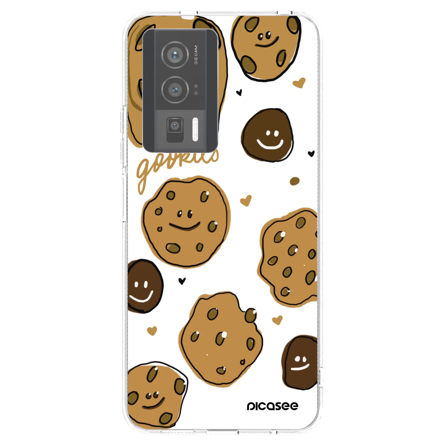 Picasee Xiaomi Poco F5 Pro 5G Hülle - Transparentes Silikon - Gookies