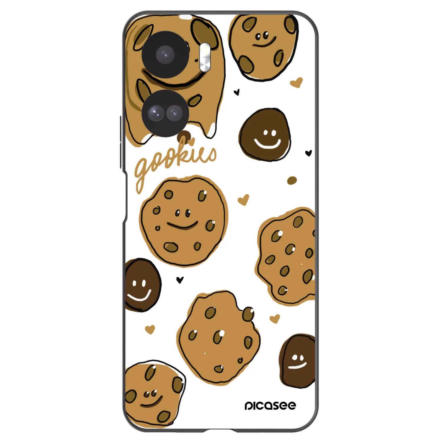 Picasee Honor 90 Lite 5G Hülle - Schwarzes Silikon - Gookies