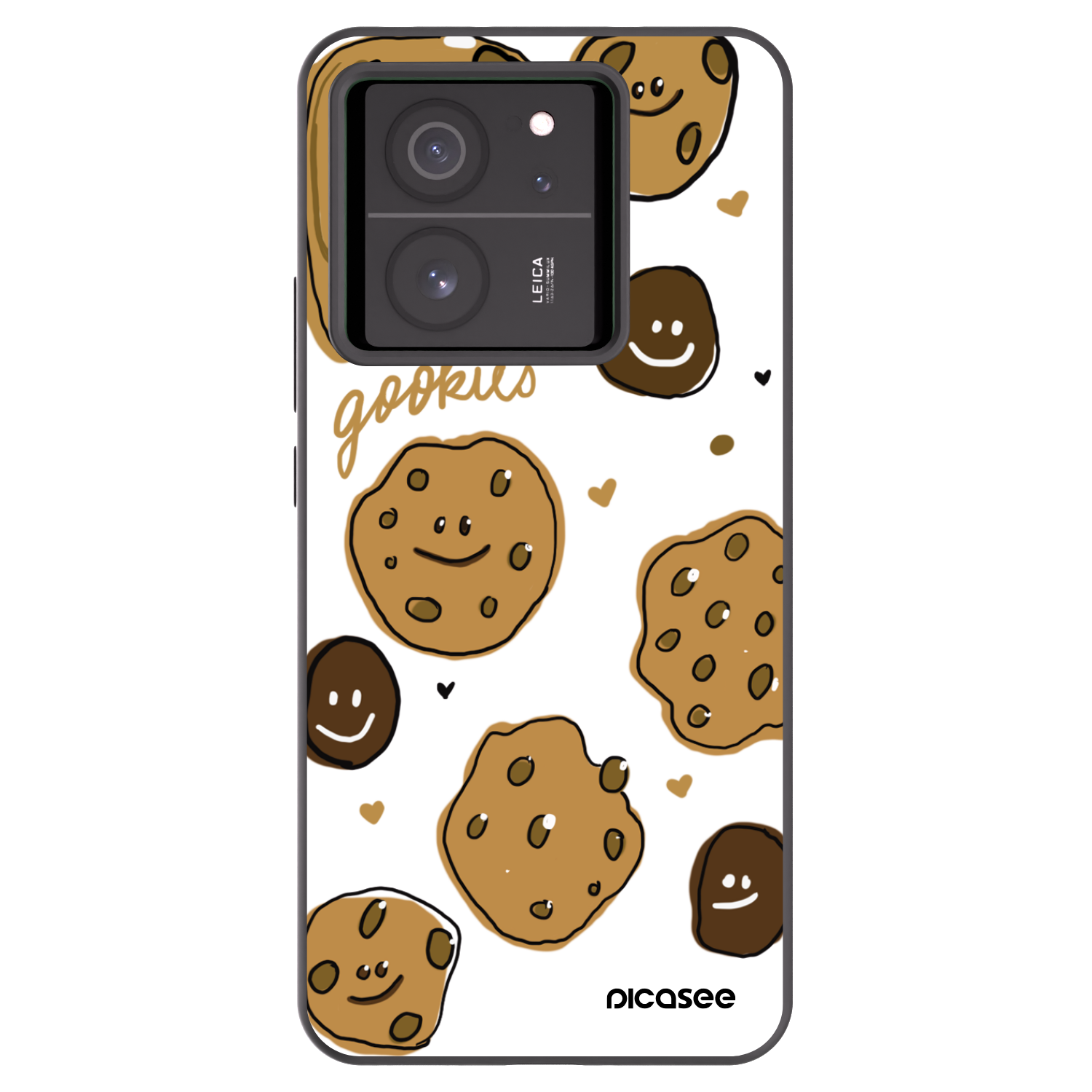 Picasee Xiaomi 13T Pro Hülle - Schwarzes Silikon - Gookies