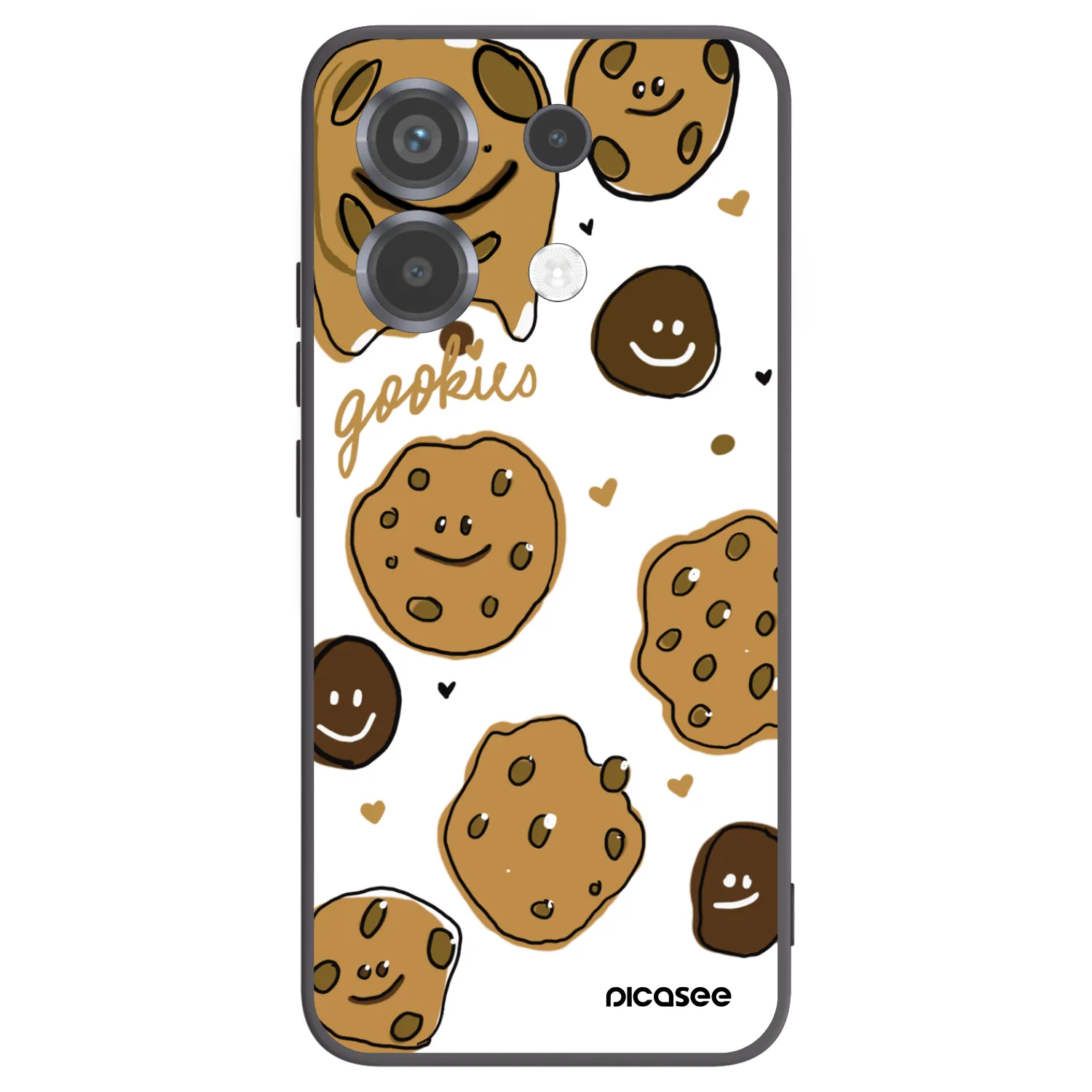 Picasee Xiaomi Poco X6 Hülle - Schwarzes Silikon - Gookies