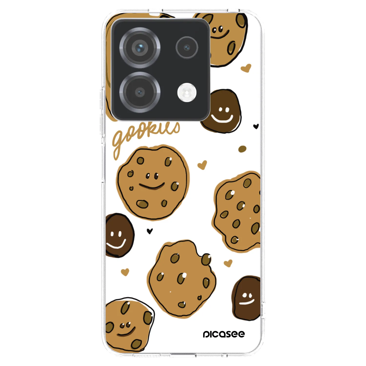 Picasee Xiaomi Poco X6 Hülle - Transparentes Silikon - Gookies