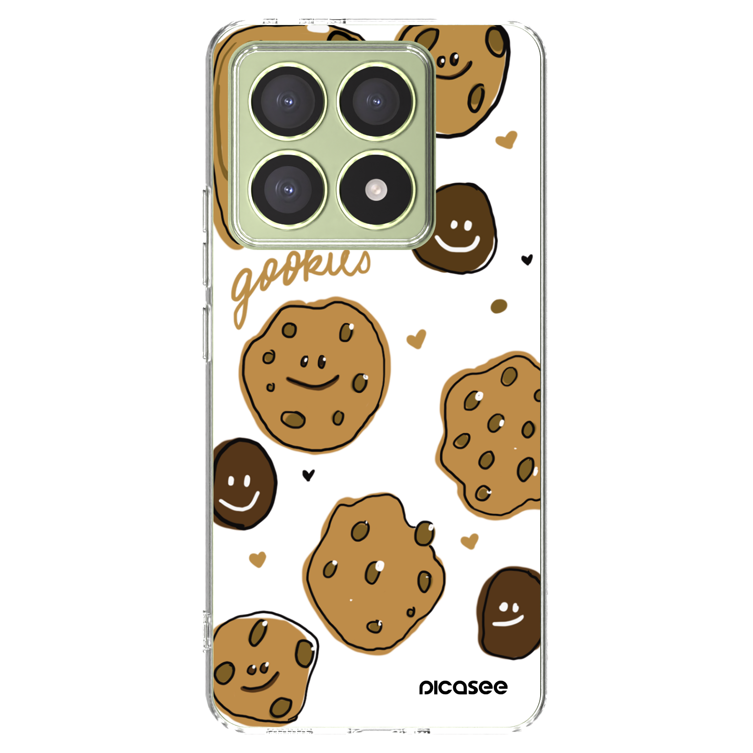 Picasee Xiaomi 14T Hülle - Transparentes Silikon - Gookies