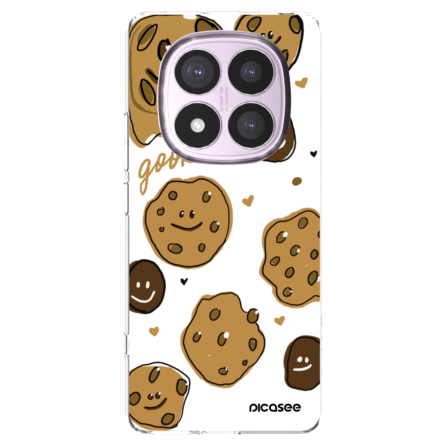 Picasee Xiaomi Redmi Note 14 Pro 5G Hülle - Transparentes Silikon - Gookies