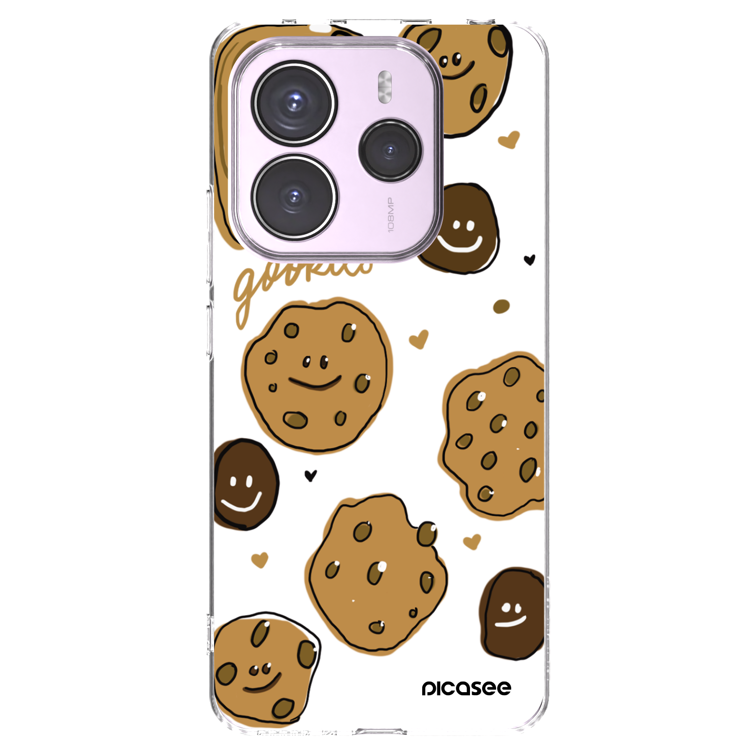 Picasee Xiaomi Redmi Note 14 5G Hülle - Transparentes Silikon - Gookies