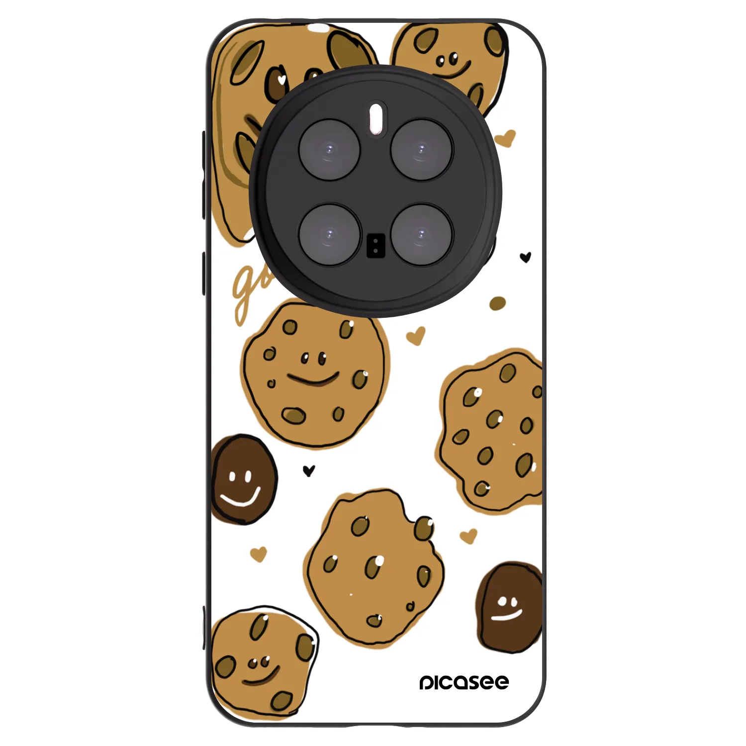 Picasee Honor Magic7 Pro 5G Hülle - Schwarzes Silikon - Gookies