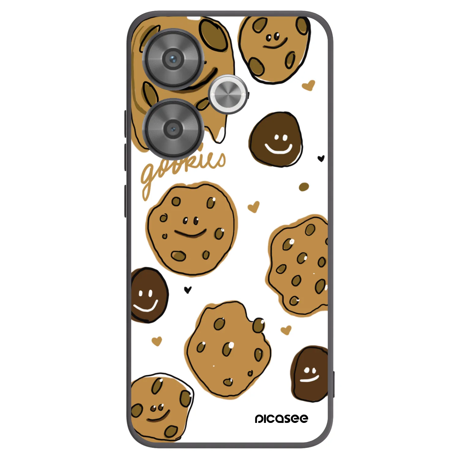 Picasee Xiaomi Poco F6 Hülle - Schwarzes Silikon - Gookies