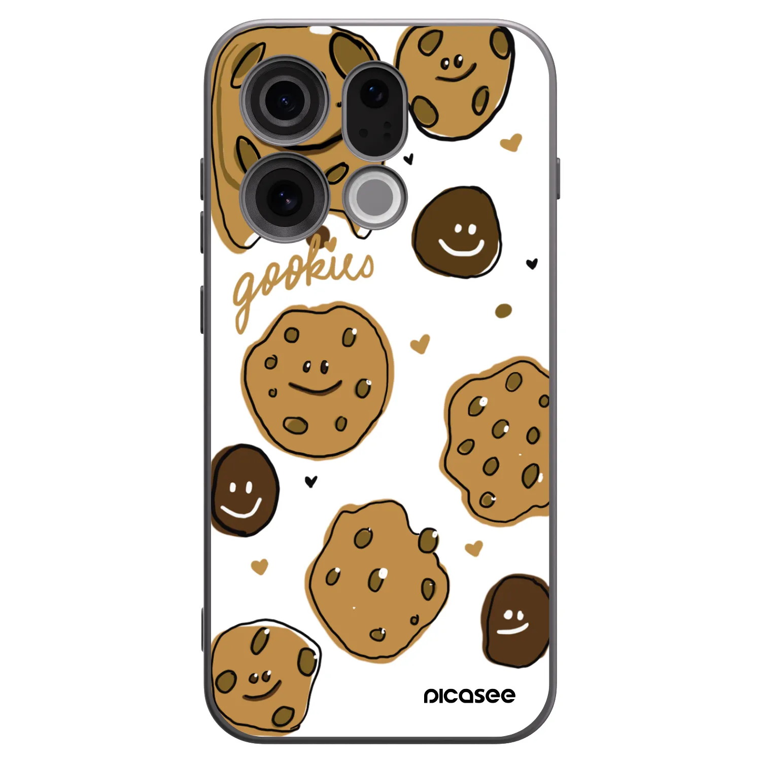 Picasee OPPO Find X9 Hülle - Schwarzes Silikon - Gookies