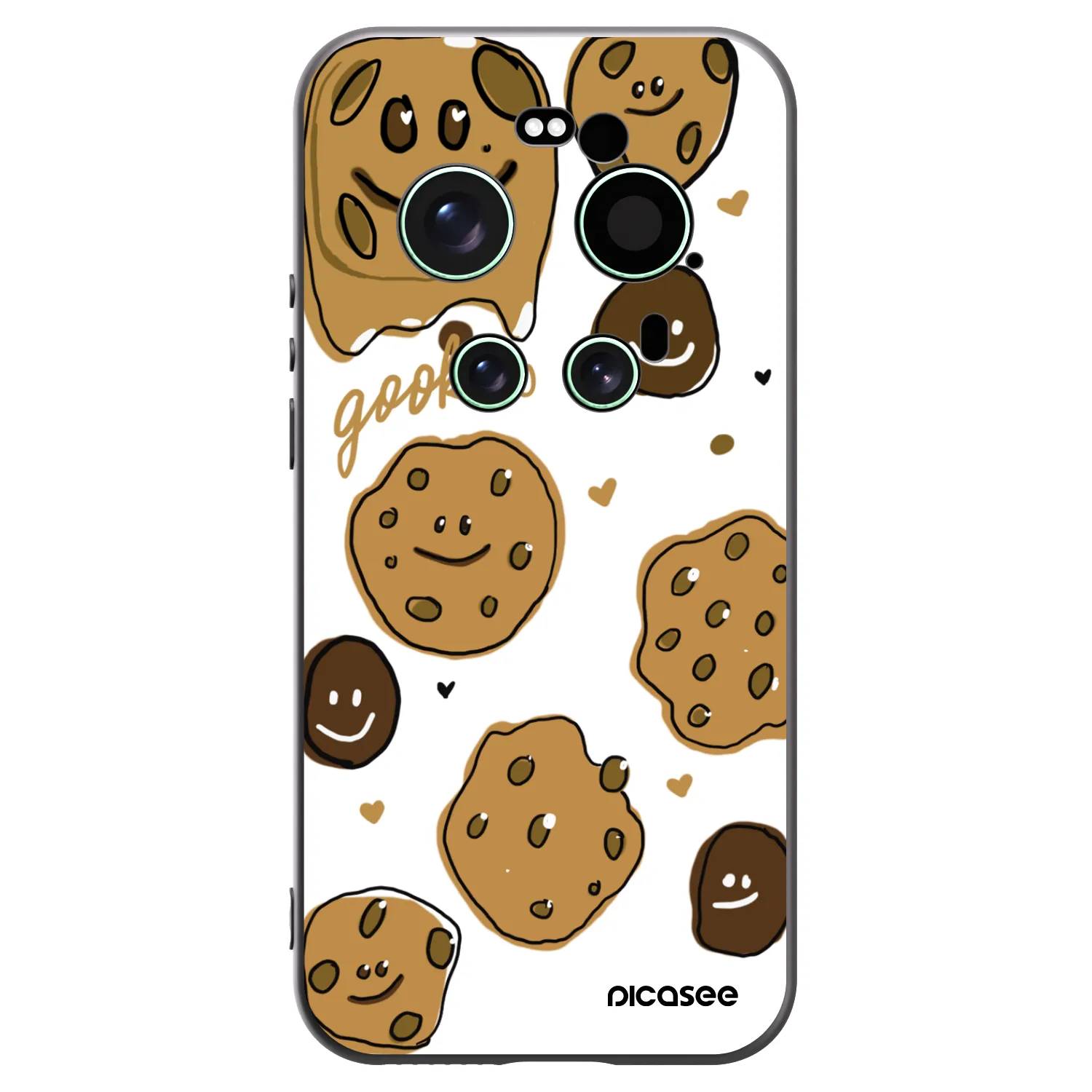 Picasee Xiaomi 17 Ultra Hülle - Schwarzes Silikon - Gookies