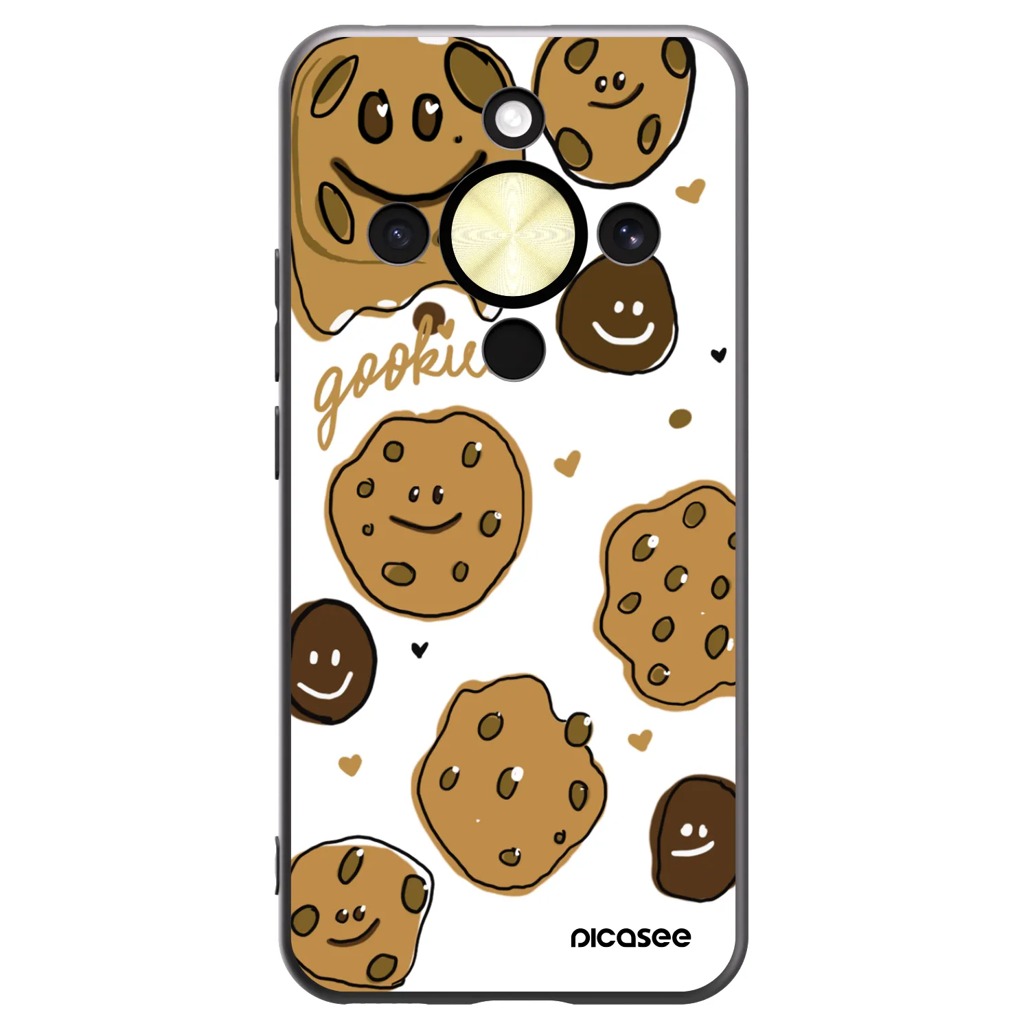 Picasee Honor Magic8 Lite 5G Hülle - Schwarzes Silikon - Gookies