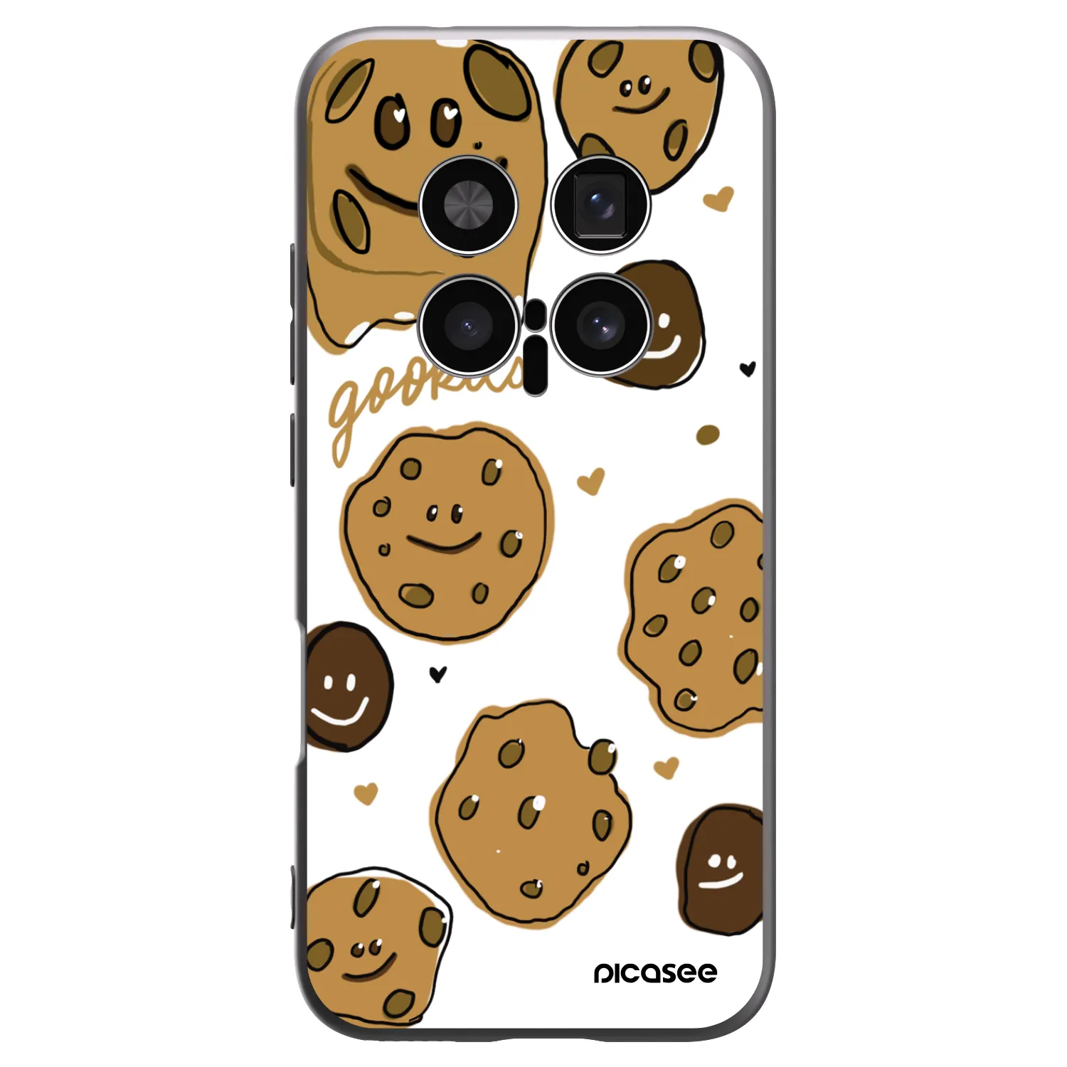 Picasee Honor Magic8 Pro 5G Hülle - Schwarzes Silikon - Gookies