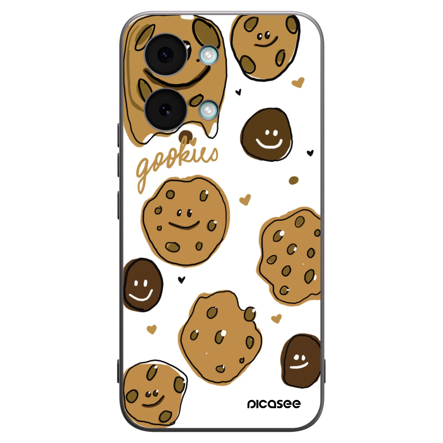 Picasee Xiaomi Poco X8 Pro Max Hülle - Schwarzes Silikon - Gookies