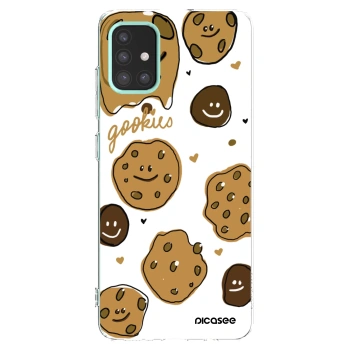 Picasee Samsung Galaxy M31s Hülle - Transparentes Silikon - Gookies