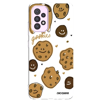 Picasee Samsung Galaxy A32 5G A326B Hülle - Transparentes Silikon - Gookies