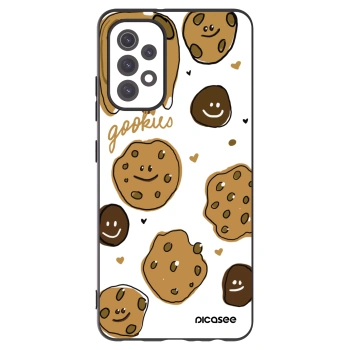 Picasee Samsung Galaxy A32 5G A326B Hülle - Schwarzes Silikon - Gookies