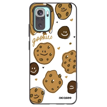 Picasee Xiaomi Redmi Note 10 Pro Hülle - Schwarzes Silikon - Gookies