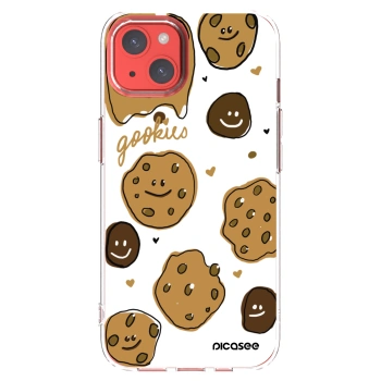 Picasee Apple iPhone 13 Hülle - Transparentes Silikon - Gookies