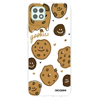 Picasee Samsung Galaxy A22 A226B 5G Hülle - Transparentes Silikon - Gookies