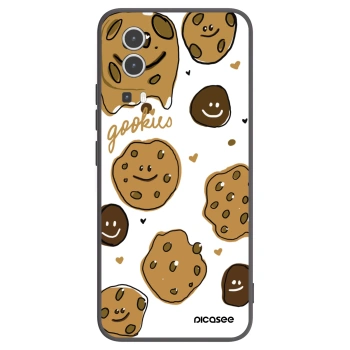 Picasee Vivo Y72 5G Hülle - Schwarzes Silikon - Gookies