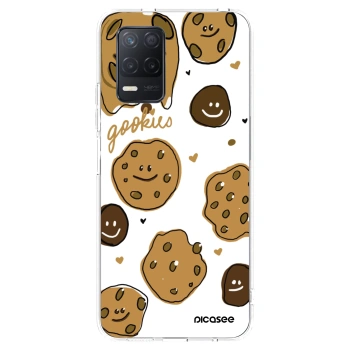 Picasee Realme 8 5G Hülle - Transparentes Silikon - Gookies