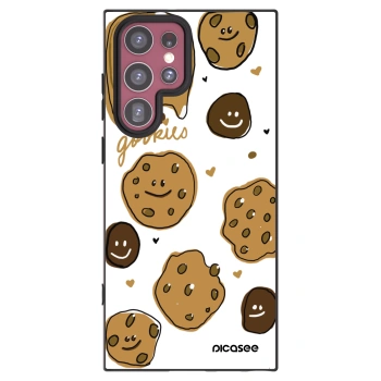 Picasee Samsung Galaxy S22 Ultra 5G Hülle - Schwarzes Silikon - Gookies