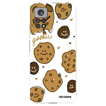 Picasee Xiaomi Redmi Note 11 Hülle - Transparentes Silikon - Gookies