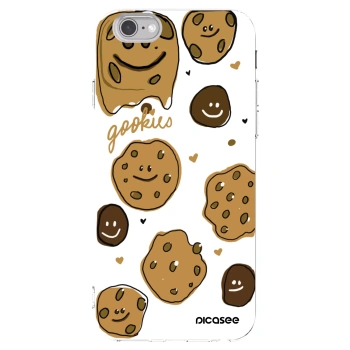Picasee Apple iPhone 6/6S Hülle - Transparentes Silikon - Gookies