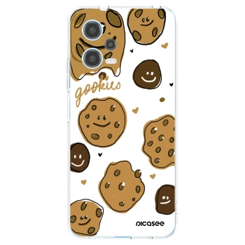 Picasee Xiaomi Redmi Note 12 5G Hülle - Transparentes Silikon - Gookies