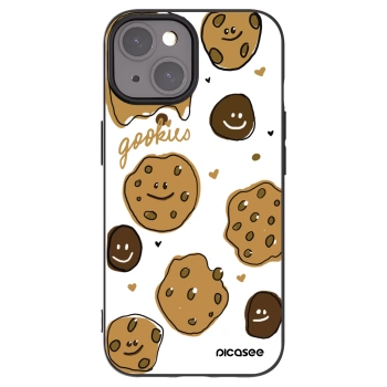 Picasee Apple iPhone 15 Hülle - Schwarzes Silikon - Gookies