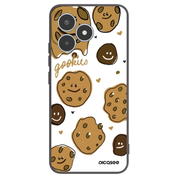 Picasee Realme C53 Hülle - Schwarzes Silikon - Gookies
